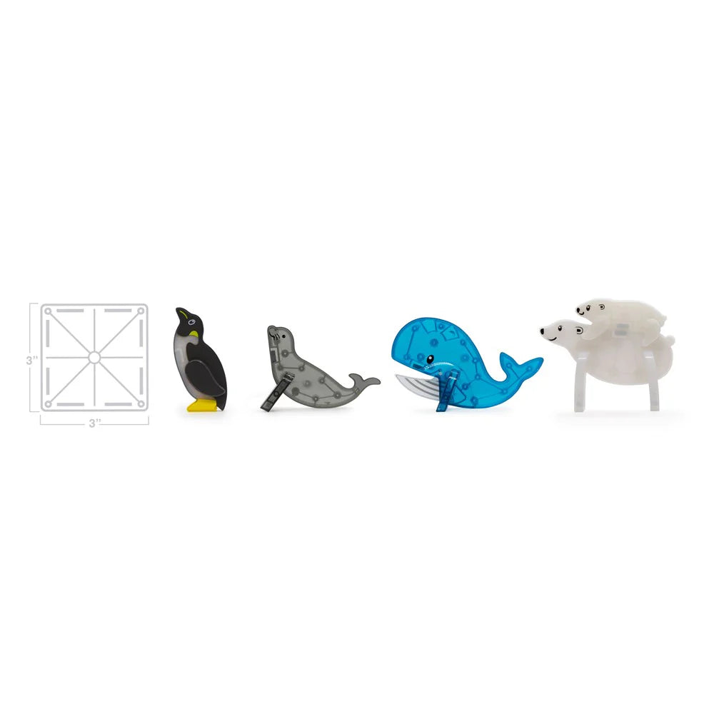 Magna-Tiles Arctic Animals - 25 Piece Set