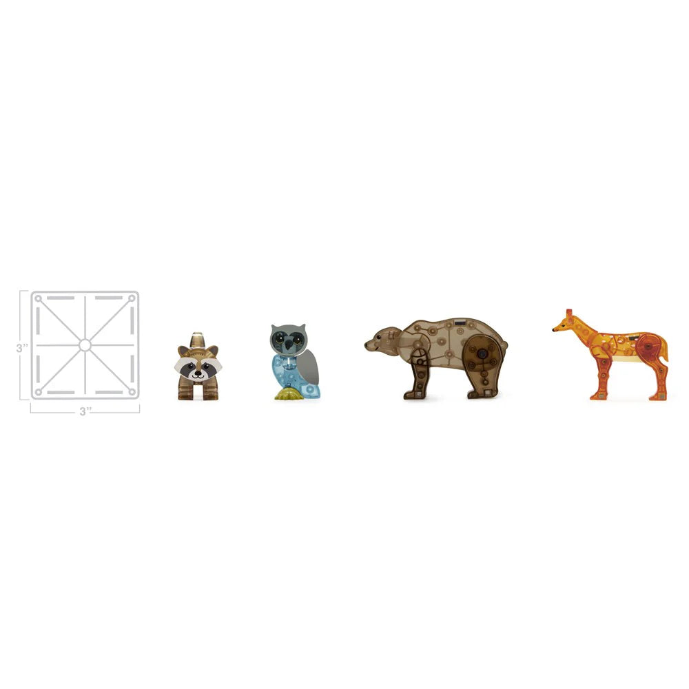 Magna-Tiles Forest Animals - 25 Piece Set