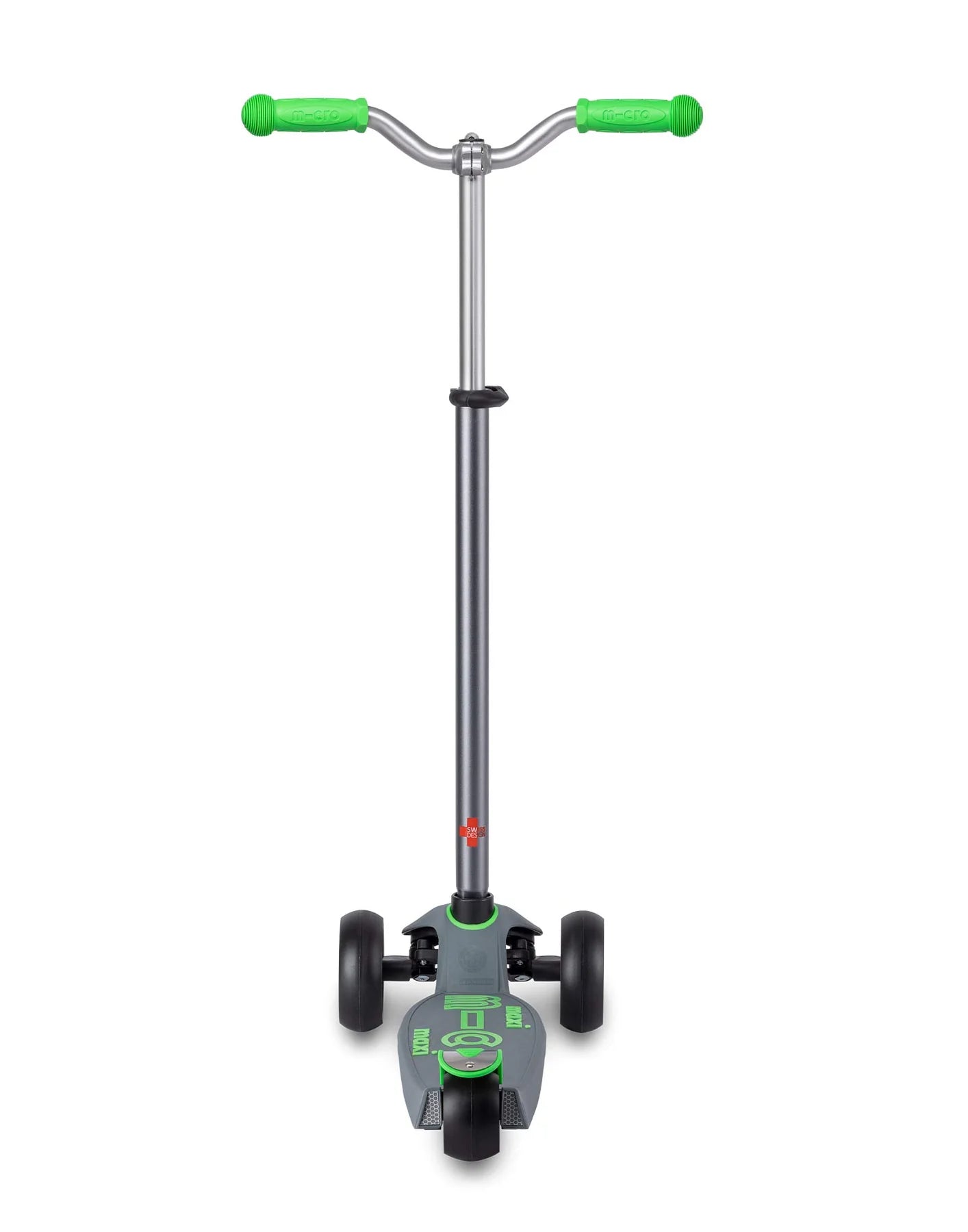 Micro Scooter Maxi Deluxe Pro Grey/Green Scooter