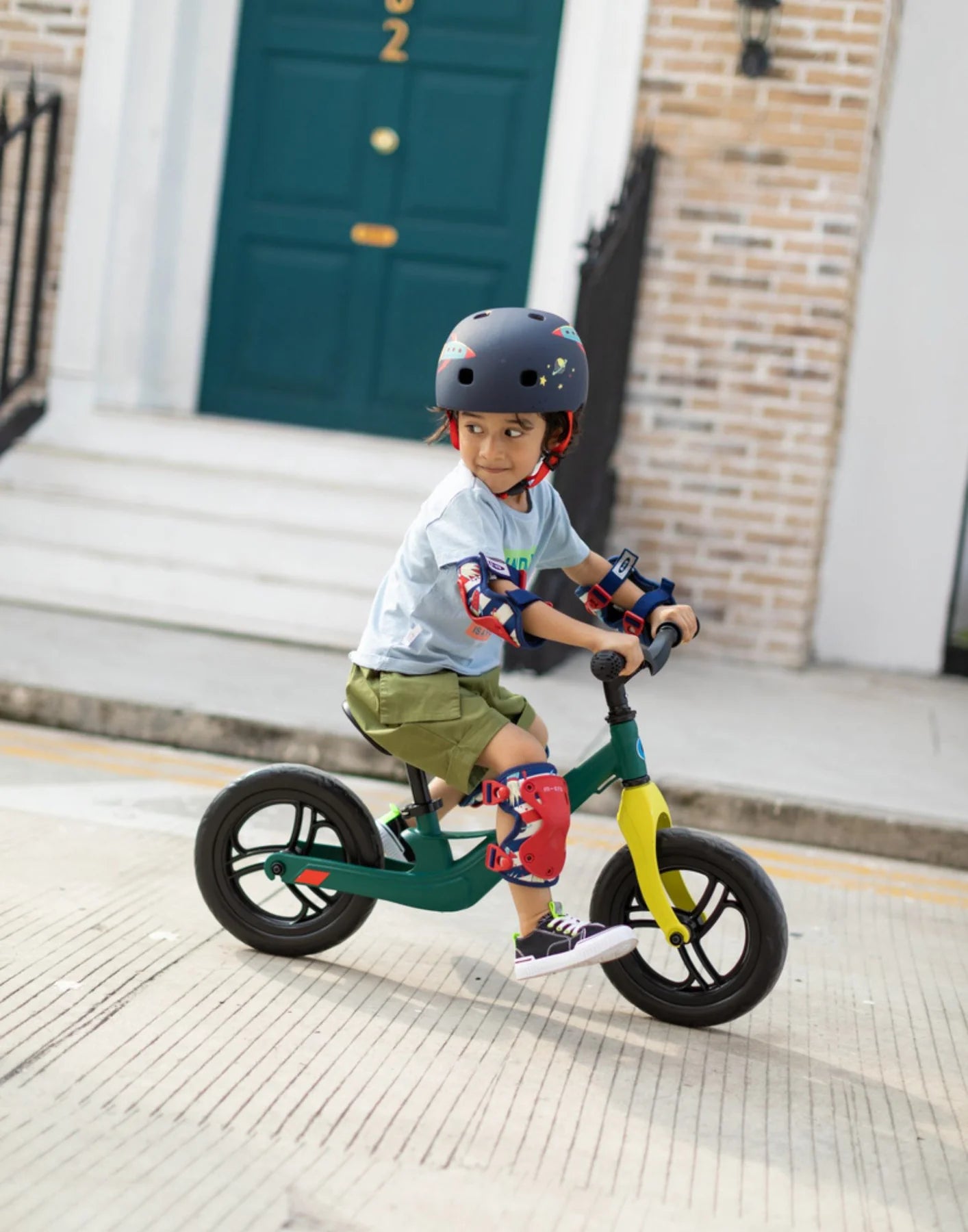 Micro Balance Bike Lite Peacock Green