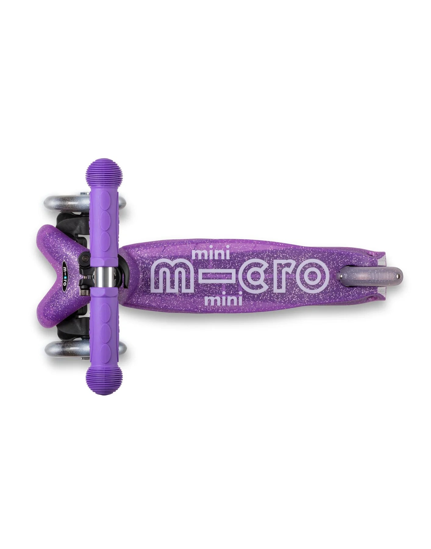 Micro Scooter Mini Deluxe Glitter LED Purple