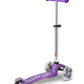 Micro Scooter Mini Deluxe Glitter LED Purple