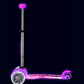 Micro Scooter Mini Deluxe Glow LED Plus - Frosty Pink