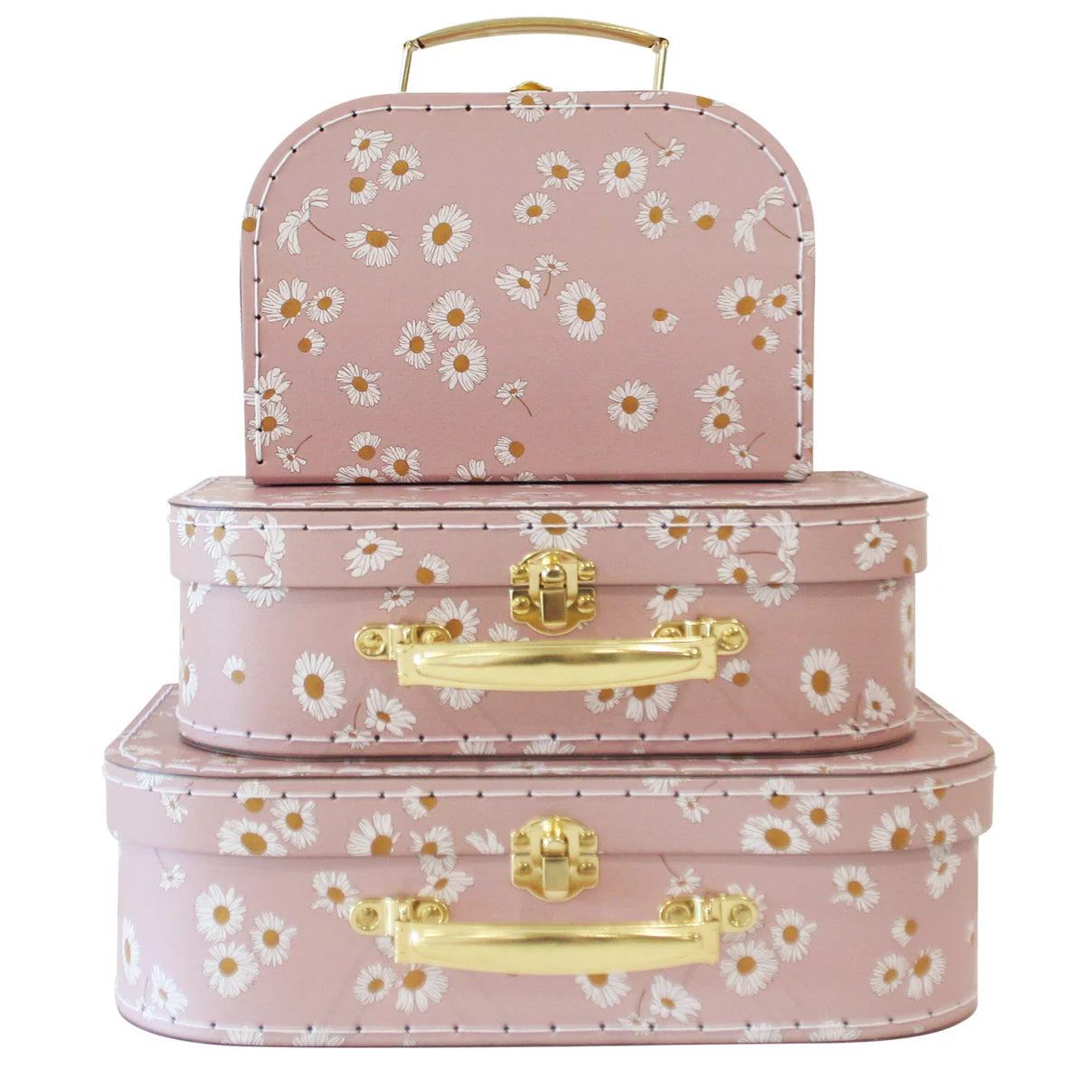 Alimrose Kids Carry Case 3pc Set - Daisy Days