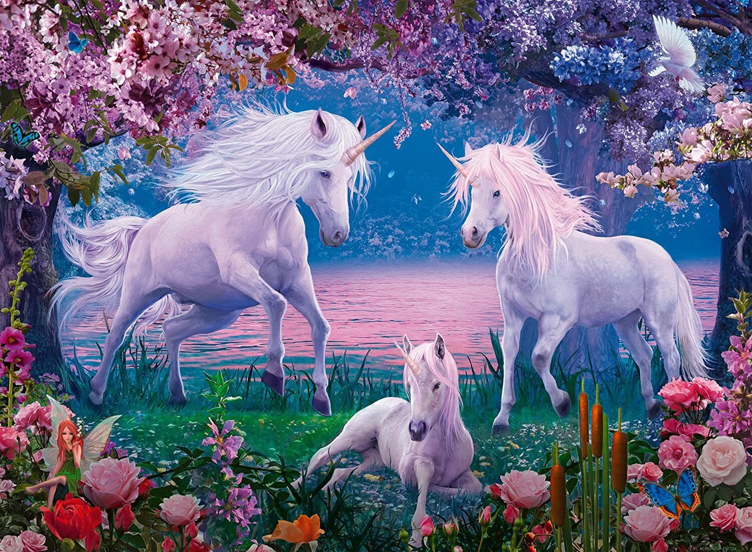 Ravensburger Puzzle Unicorn Grove 100pc