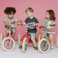 Trybike 2 In 1 Steel Balance Bike - Pink