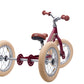 Trybike 2 In 1 Steel Balance Bike - Matte Red