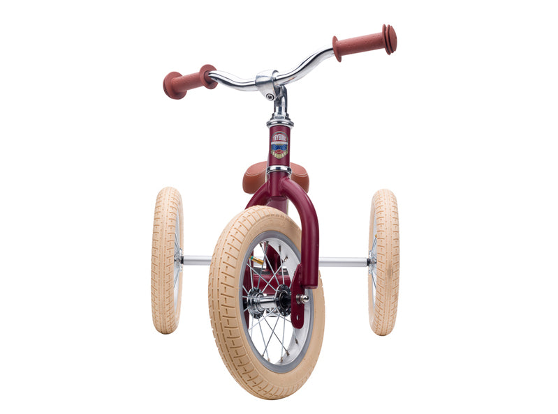 Trybike 2 In 1 Steel Balance Bike - Matte Red