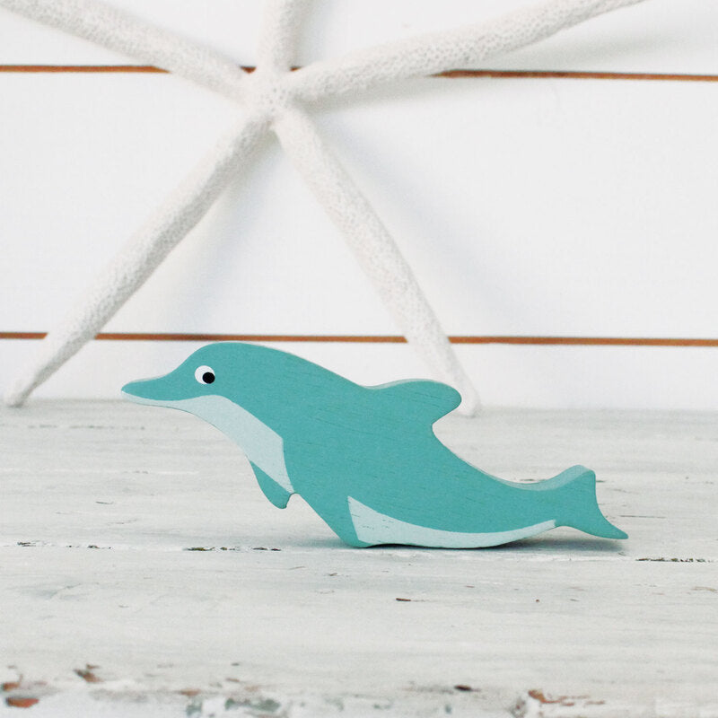 Tender Leaf Dolphin Wooden Animal