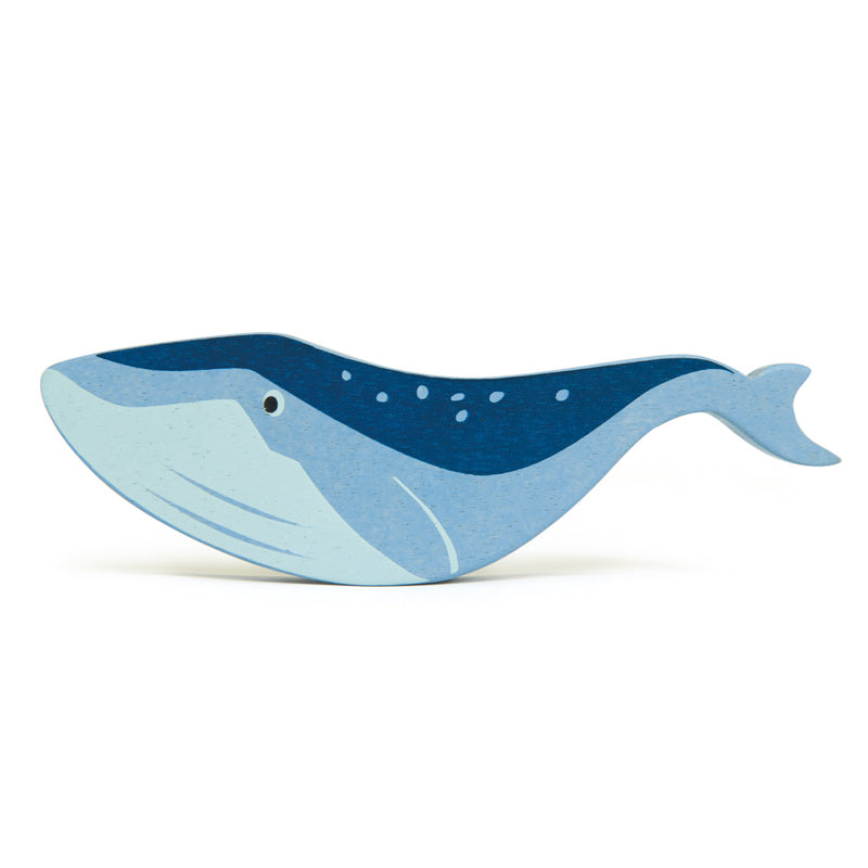 Tender Leaf Whale Wooden Animal