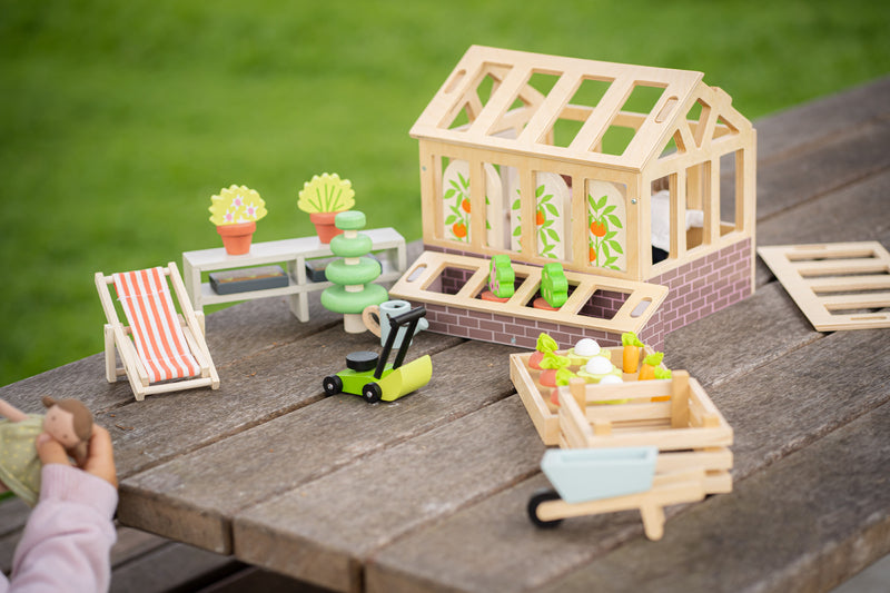 Tender Leaf Greenhouse and Garden Set