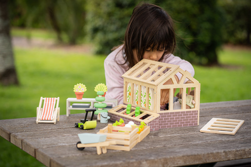 Tender Leaf Greenhouse and Garden Set