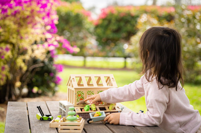 Tender Leaf Greenhouse and Garden Set