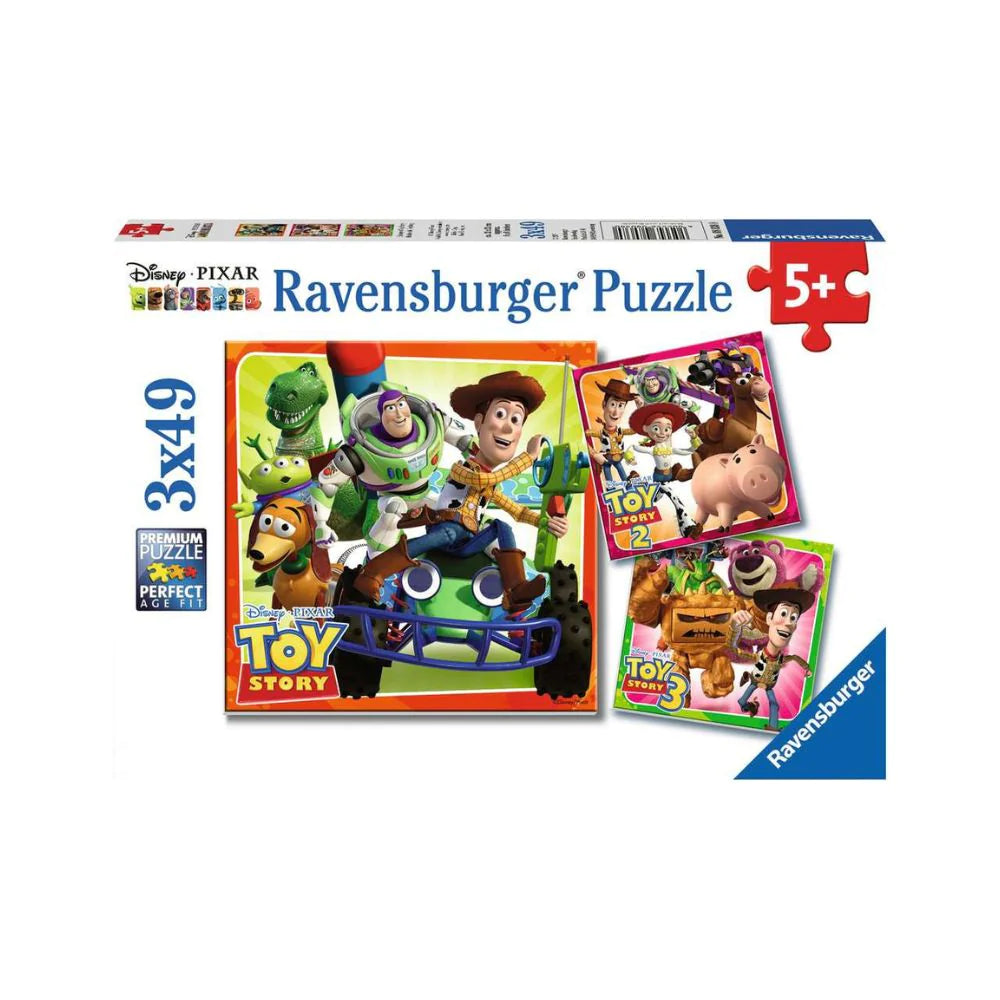 Ravensburger Disney History of Toy Story Puzzle 3x49pc