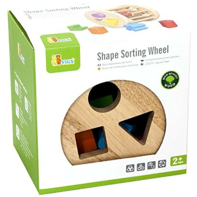 VIGA Shape Sorting Wheel – K and K Creative Toys