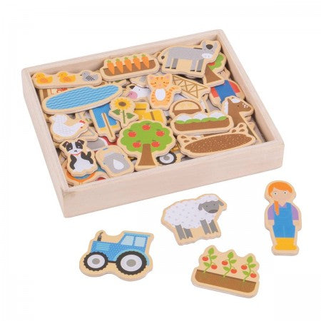 BigJigs Farm Magnets