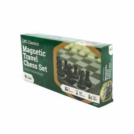 LPG Plastic Magnetic Travel Chess Set