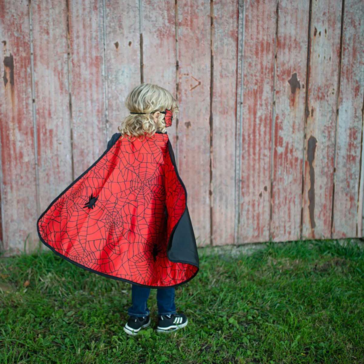 Great Pretenders - Reversible Spider & Bat Cape with Mask