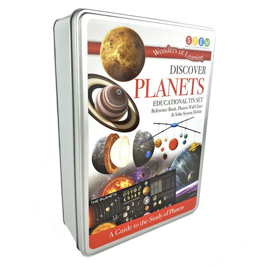 Discover Planets Educational Tin Set