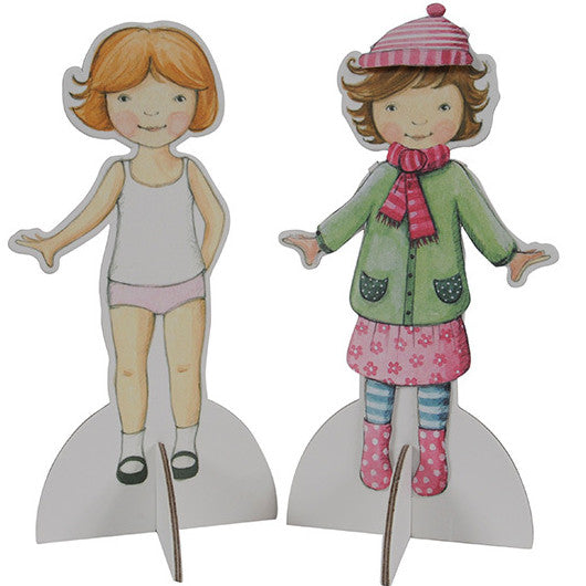 Paper store dolls toys