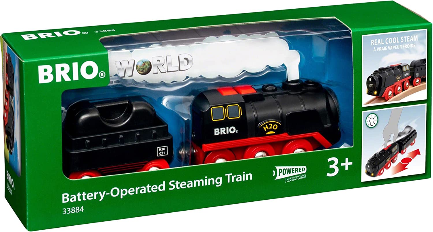 Brio Battery Steaming Train 3 pieces 1