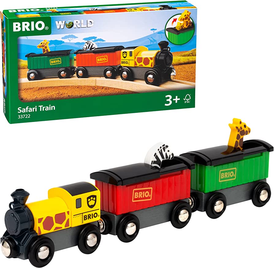 Safari train toy online