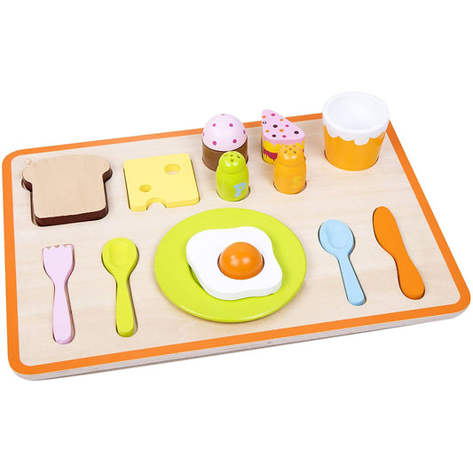 Classic World Breakfast Tray 16pc