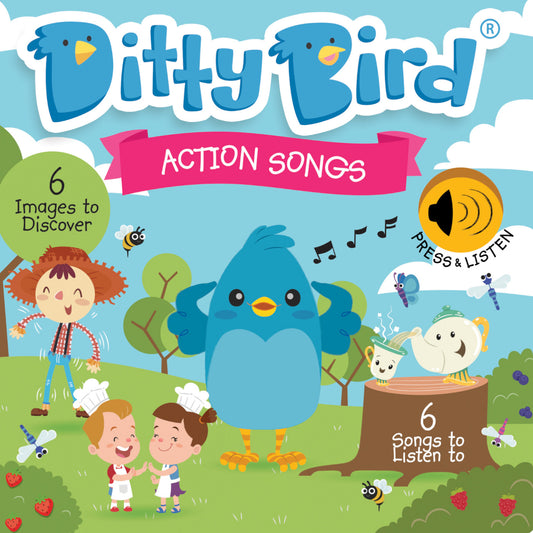 Ditty Bird Action Songs Board Book 6