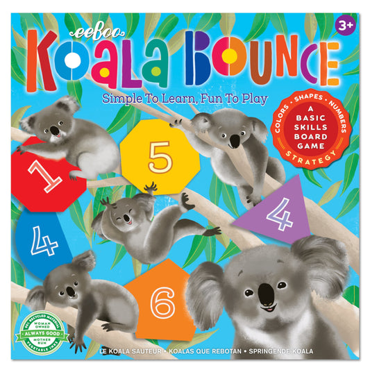 Eeboo Koala Bounce Board Game