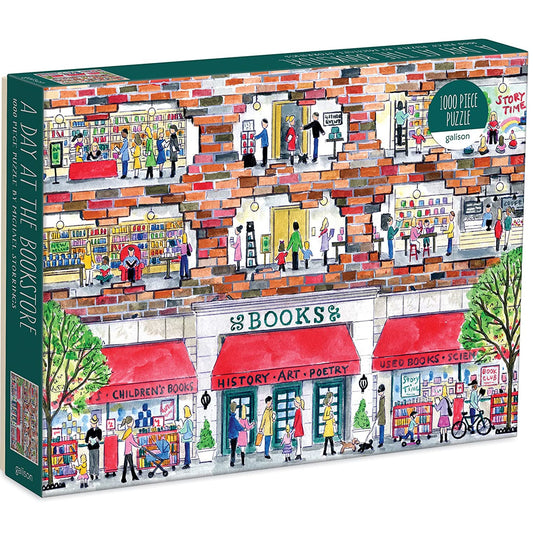 Gallison Puzzle Day at the Bookstore 1,000 pc