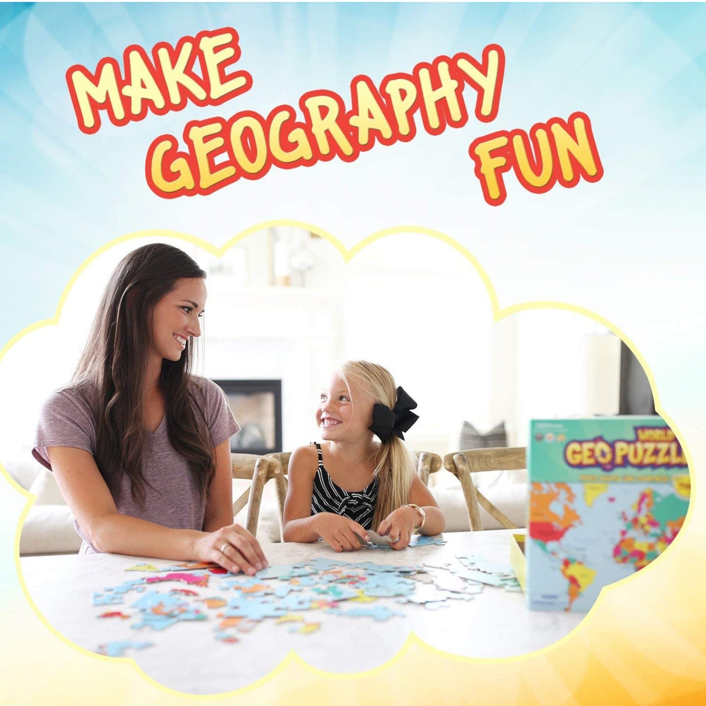 GeoToys Puzzle The World 68pcs 6