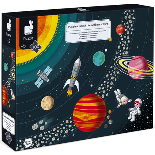 Janod Puzzle Solar System 100pc