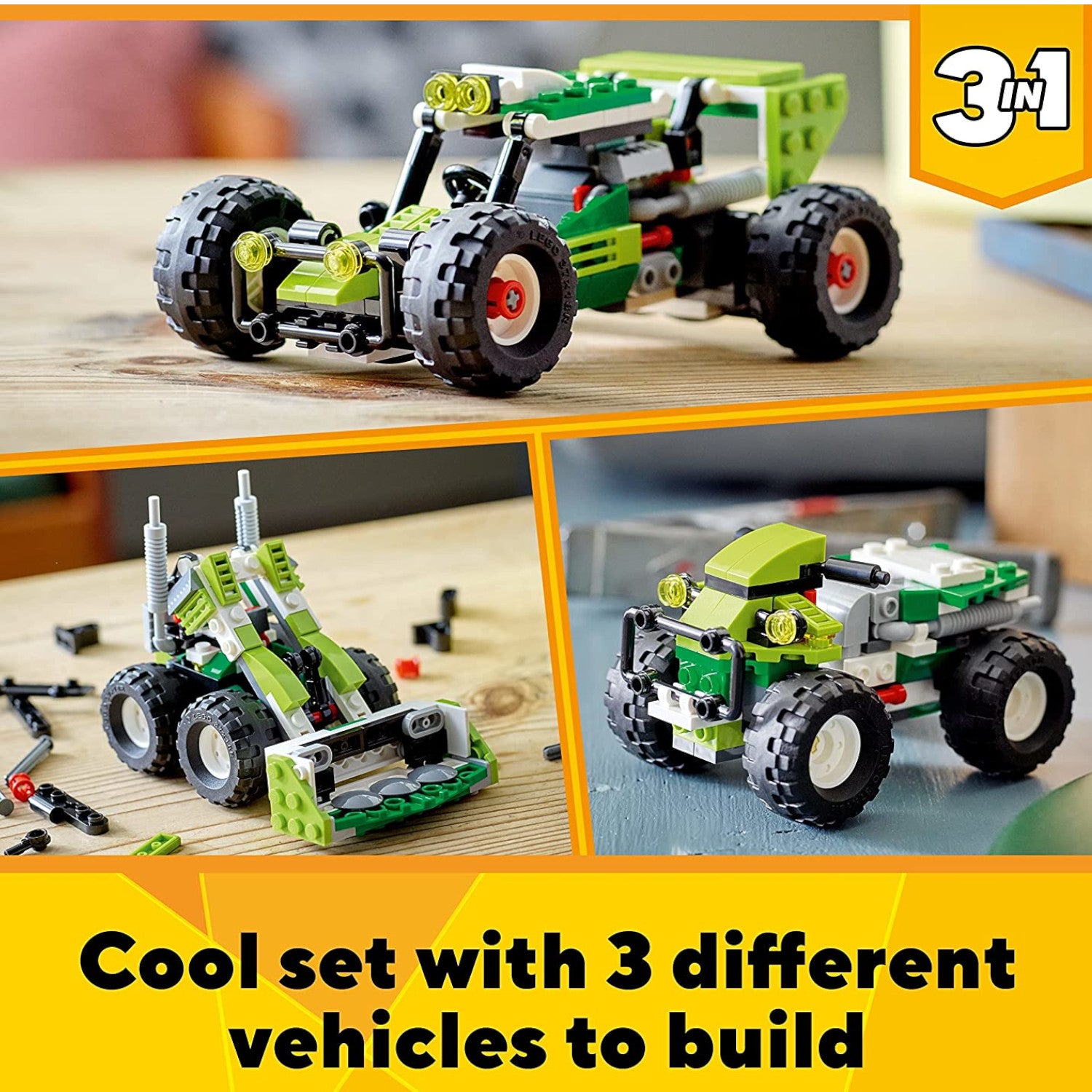 LEGO Creator 3 in 1 Off-road Buggy 31123 4