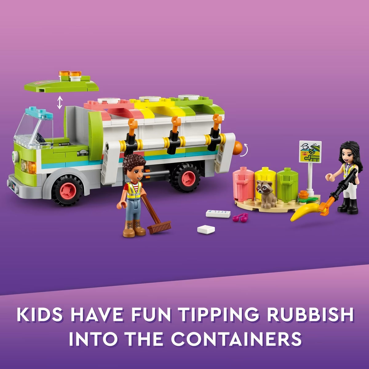 LEGO Friends Recycling Truck 41712 K and K Creative Toys