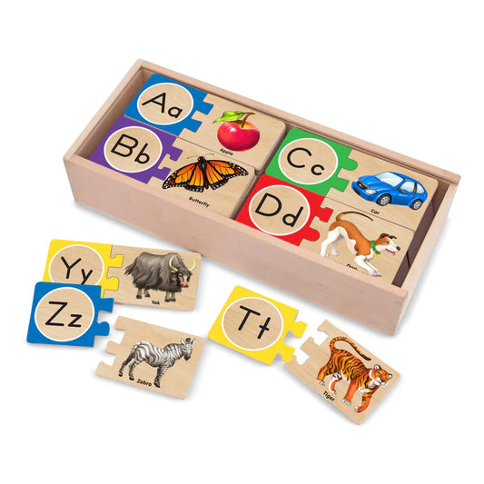 Melissa and Doug wooden alphabet a-z