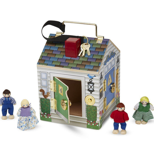 Melissa and Doug Doorbell House Wooden