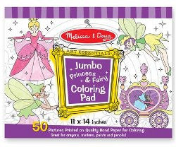 Melissa and Doug Princess and Fairy Colouring Pad