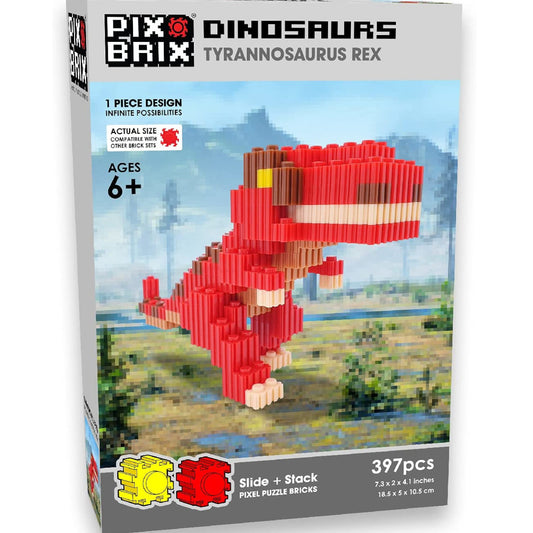 Pix Brix Dinosaur Tyrannosaurus Rex 397pc