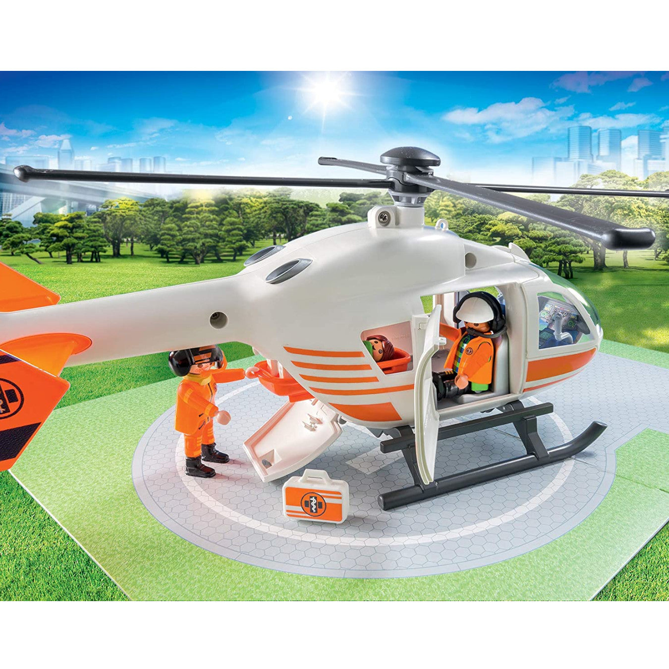 Playmobil sales emergency helicopter