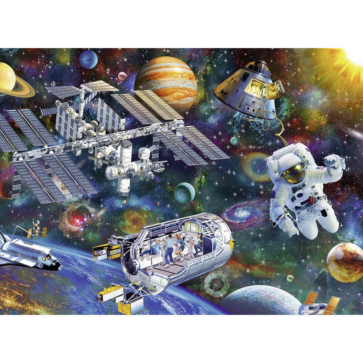 Ravensburger Puzzle Cosmic Exploration 200pc 1