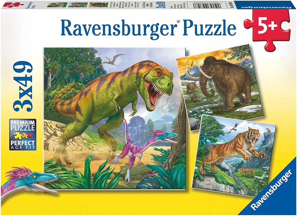 Ravensburger Puzzle Primeval  Ruler 3x49