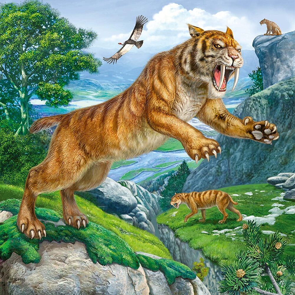 Ravensburger Puzzle Primeval  Ruler 3x49 3