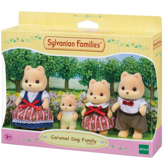 Sylvanian Families Caramel Dog Family