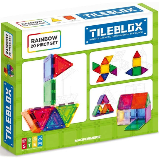 Tileblox Rainbow Set 20 piece 3