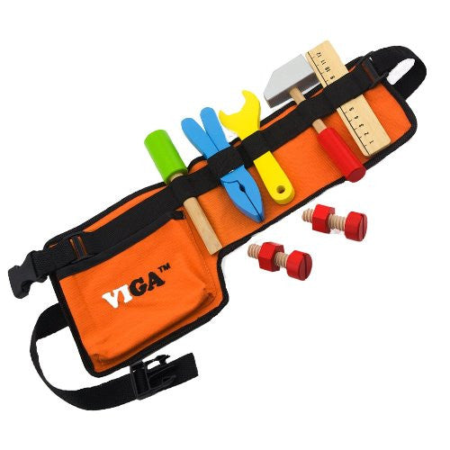 Viga Tool Belt with Tools Wooden