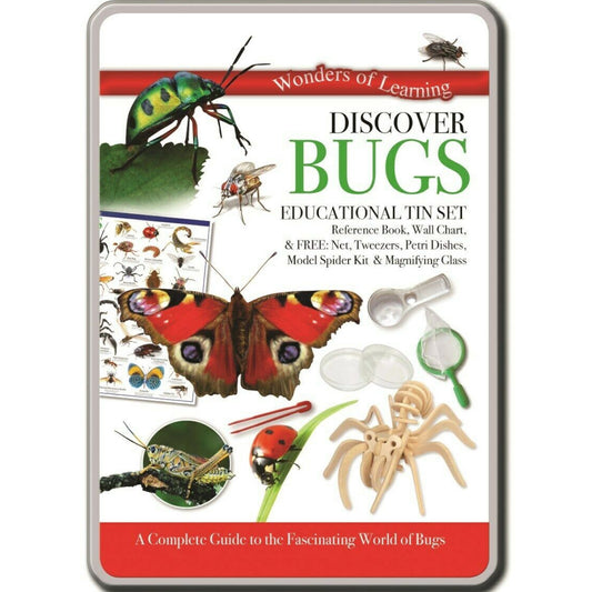 Wonders of Learning Discover Bugs Educational Tin Set