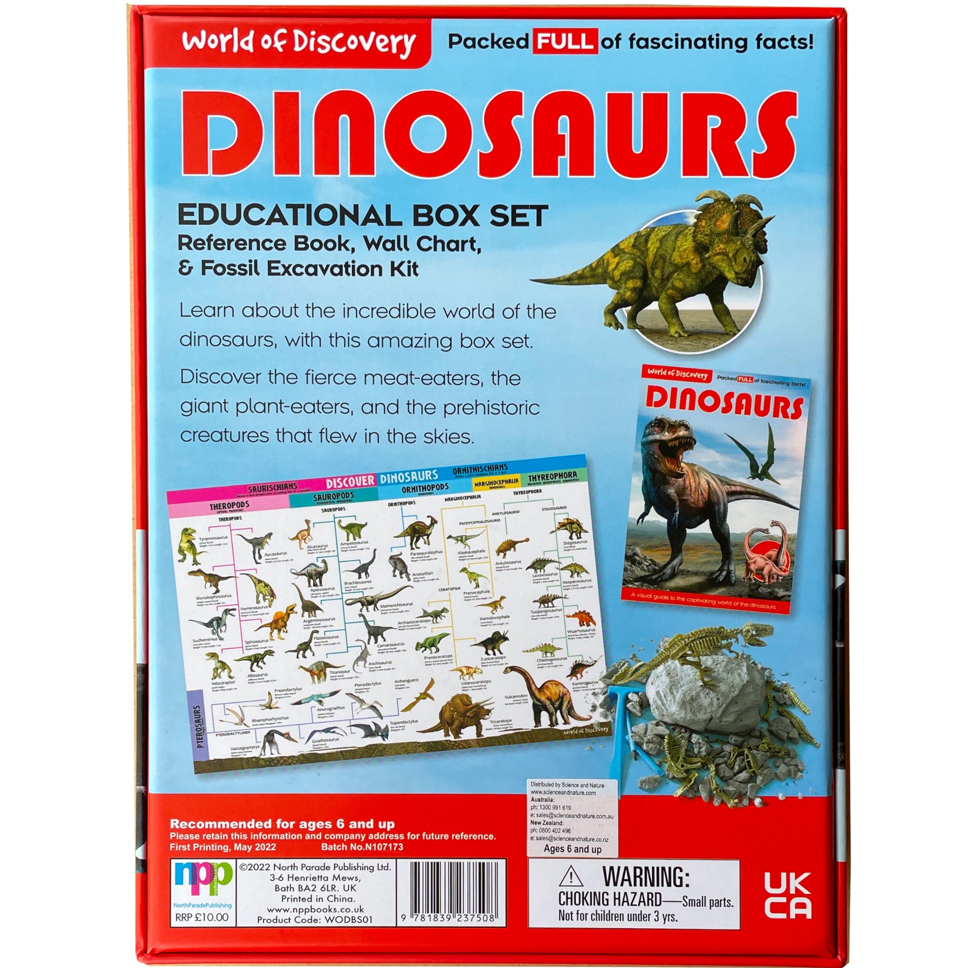 World of Discovery - Discover Dinosaurs Box Set 1