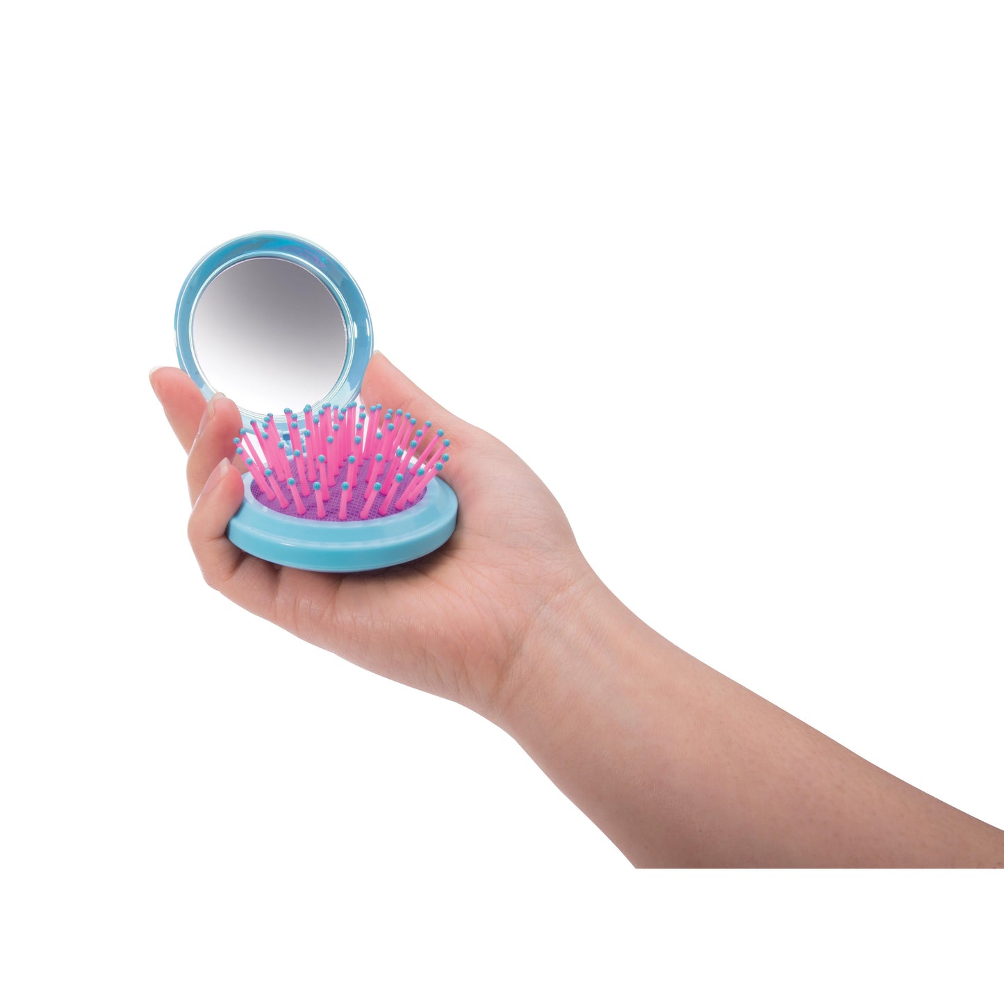 Jewel Compact Hairbrush/Mirror